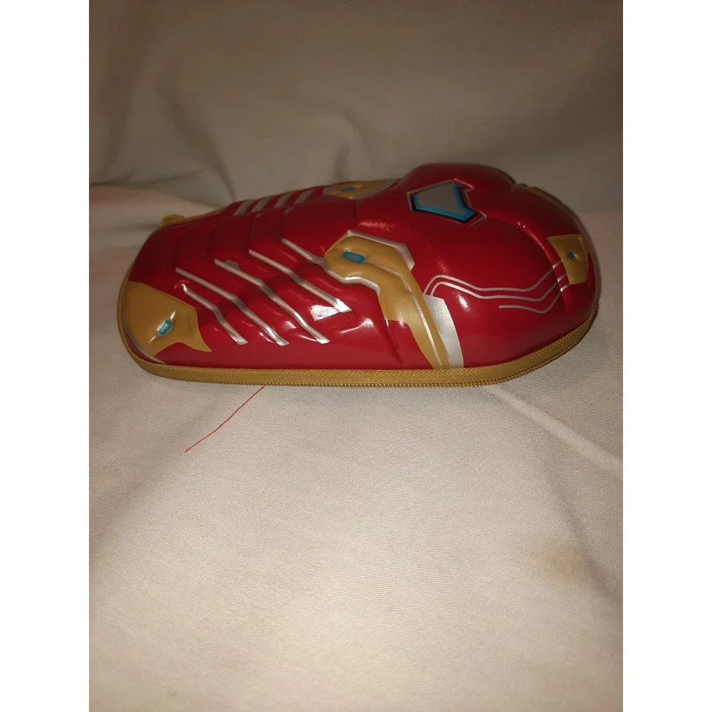 Disney Store Iron Man Mask Pencil Case Zip Pouch Marvel's Avengers 9